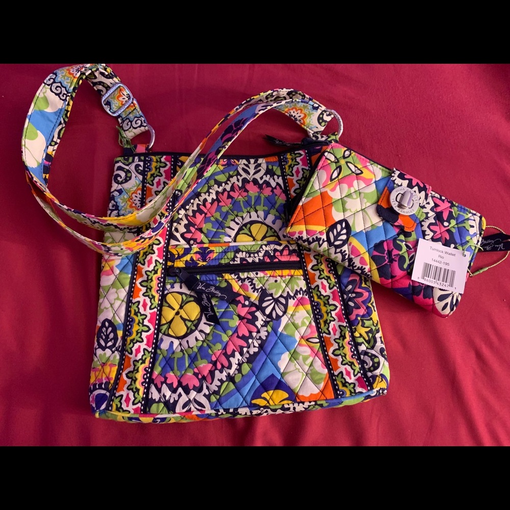 Vera Bradley Purse + wallet!